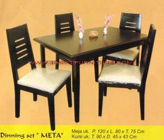 meja makan paling murah, dining table murah, kursi makan murah